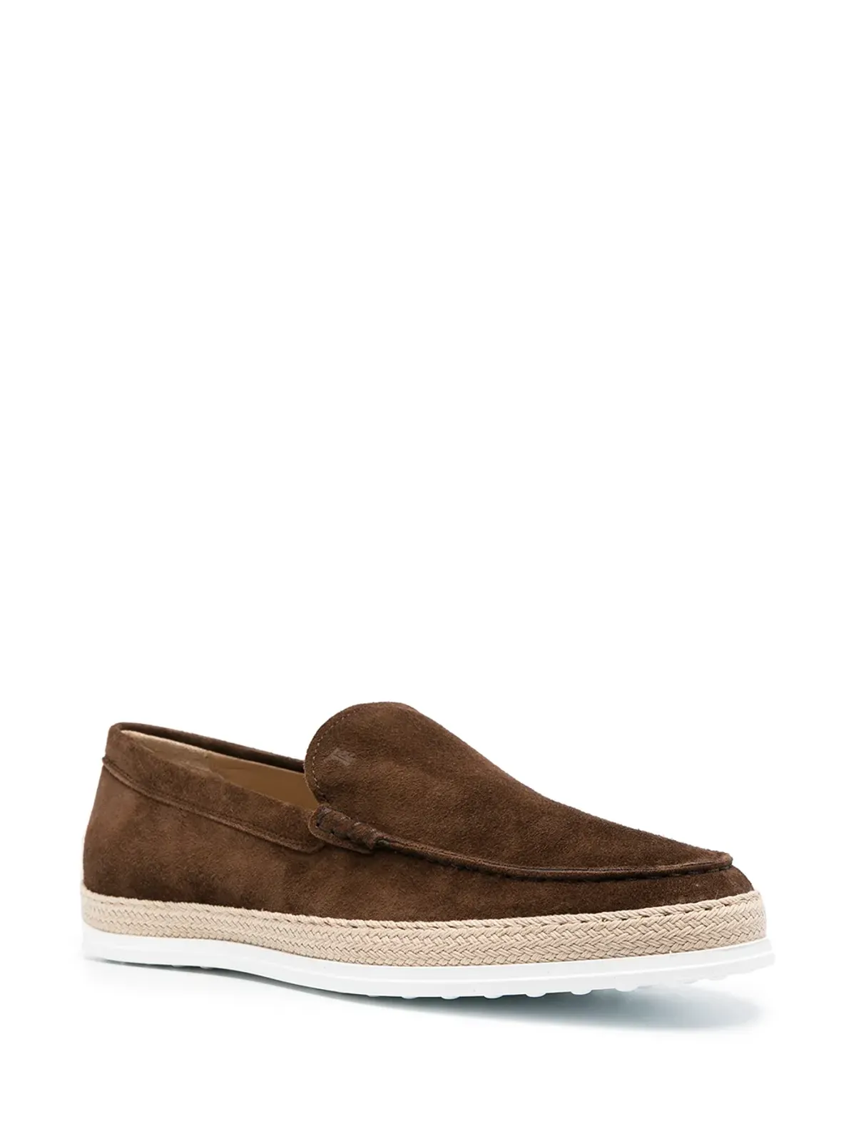 Tod's アーモンドトゥ スエード ローファー - 画像2