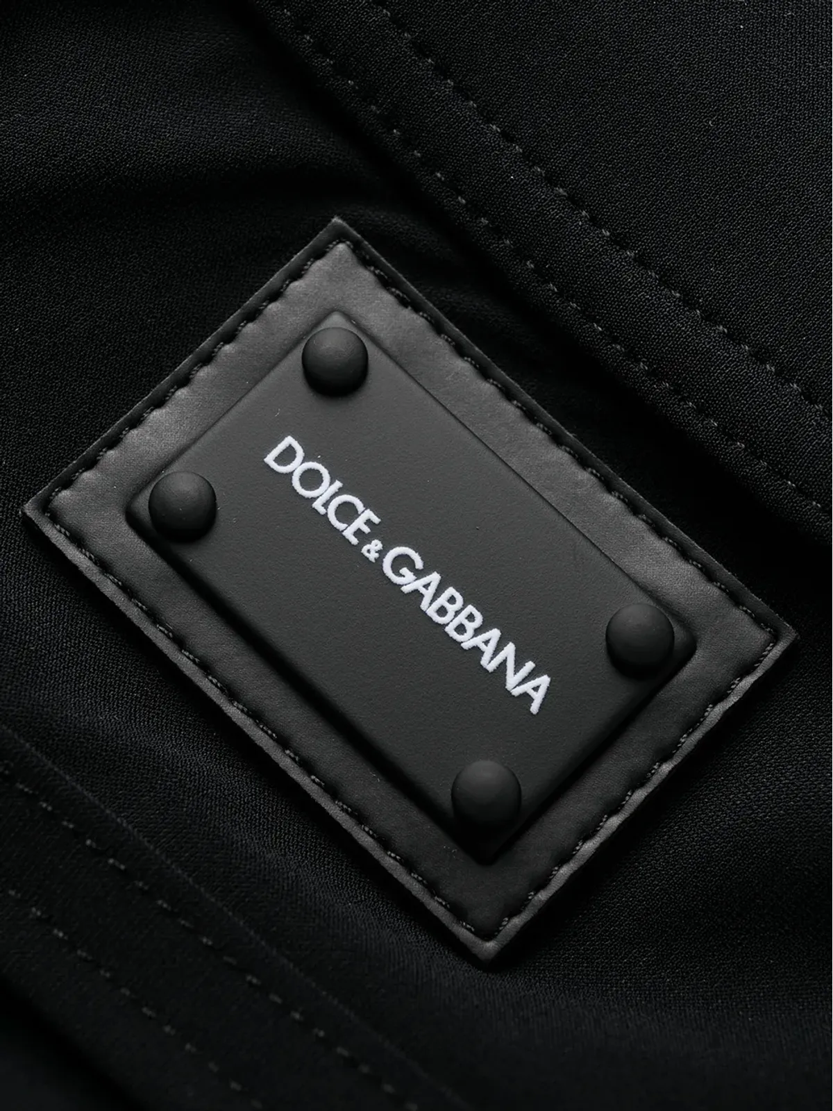 Dolce & Gabbana ロゴプリント ドローストリング スイムトランクス - 画像3