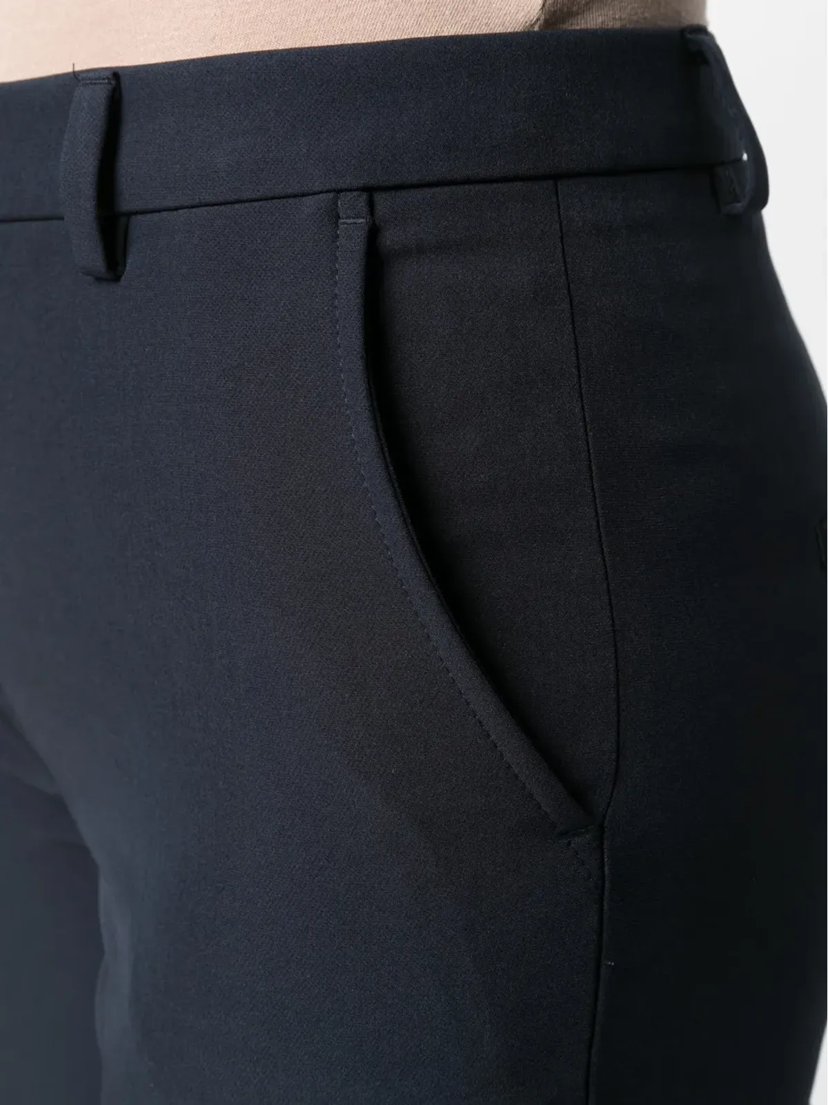 PT Torino ハイライズ クロップド キックフレア トラウザーズ - 画像5