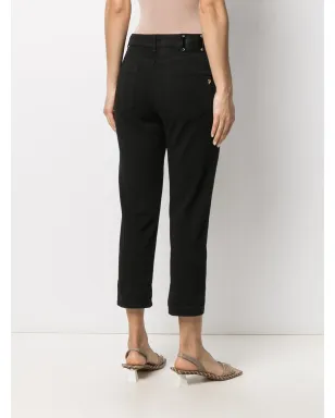 DONDUP ストレートレッグ クロップドジーンズ - ブラック - サムネイル4
