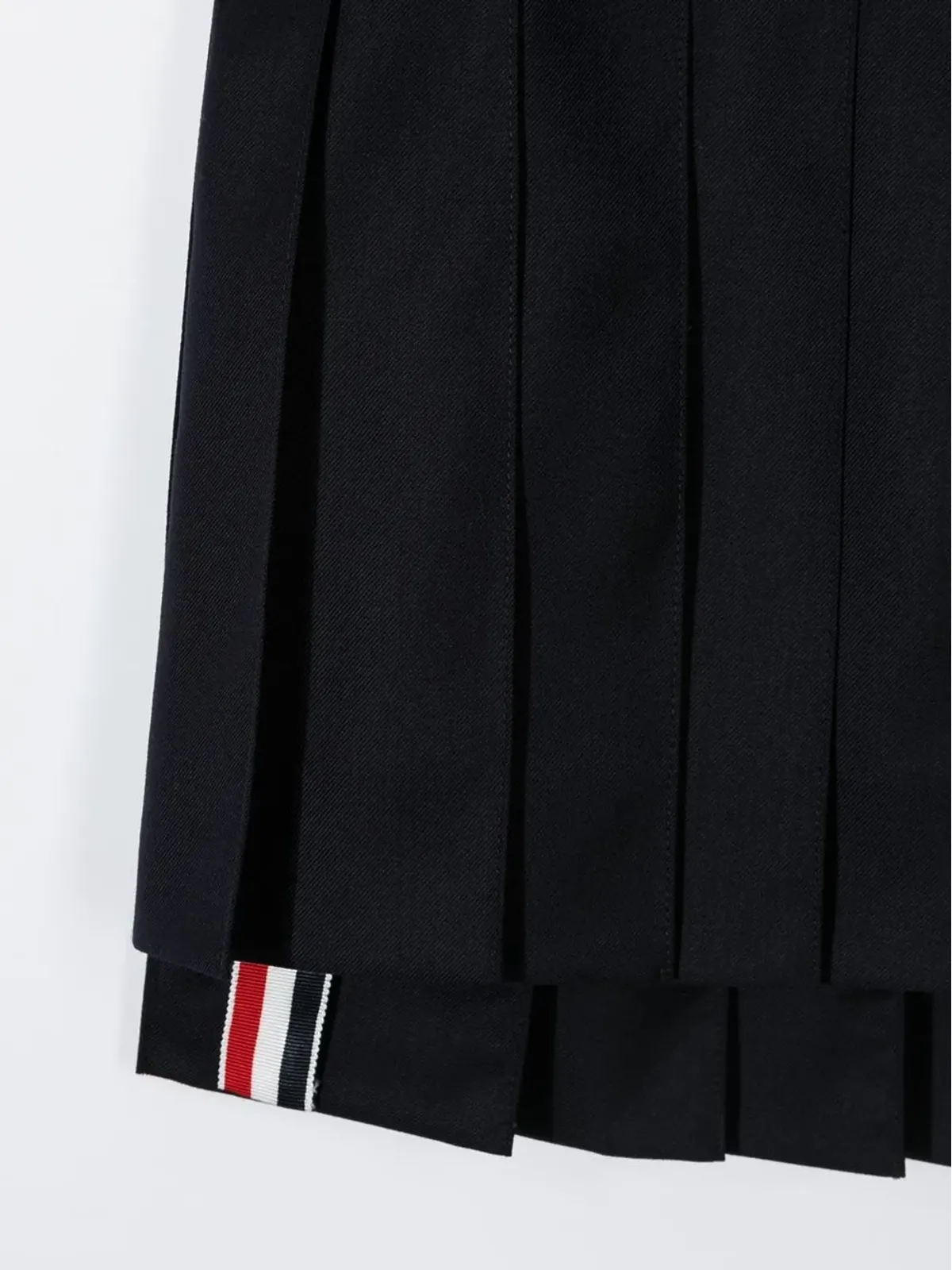 Thom Browne Kids プリーツミニスカート - 画像3