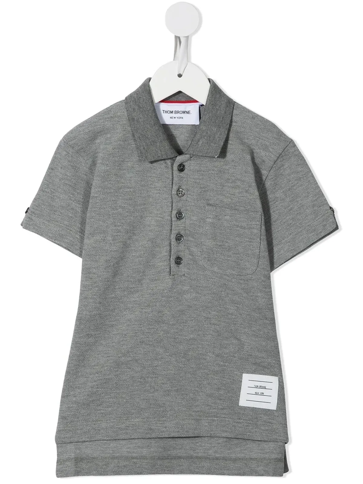 Thom Browne Kids クラシック半袖ポロシャツ - 画像1