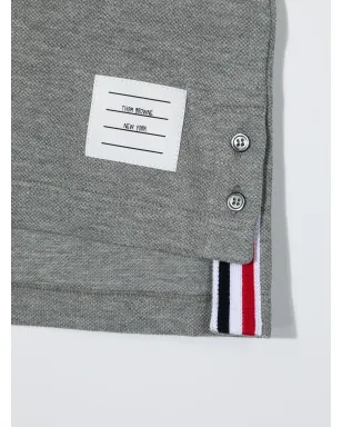 Thom Browne Kids クラシック半袖ポロシャツ - サムネイル3