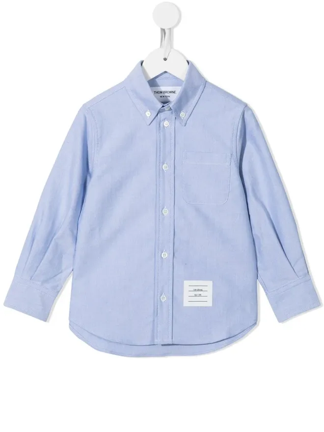 Thom Browne Kids Thom Browne Kids コットン・オックスフォードシャツの商品画像