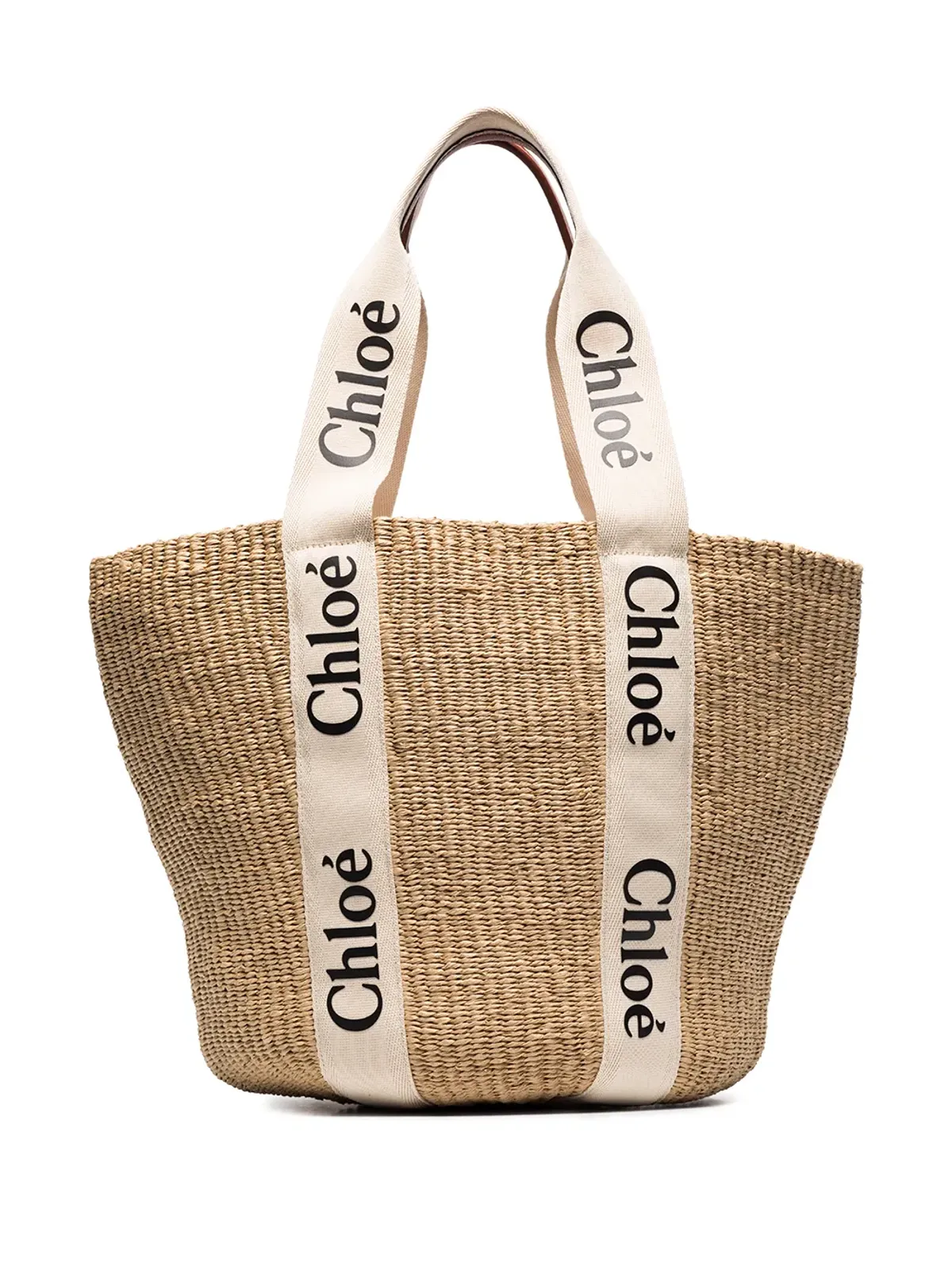 Chloé Woody ロゴストラップ トートバッグ - 画像1