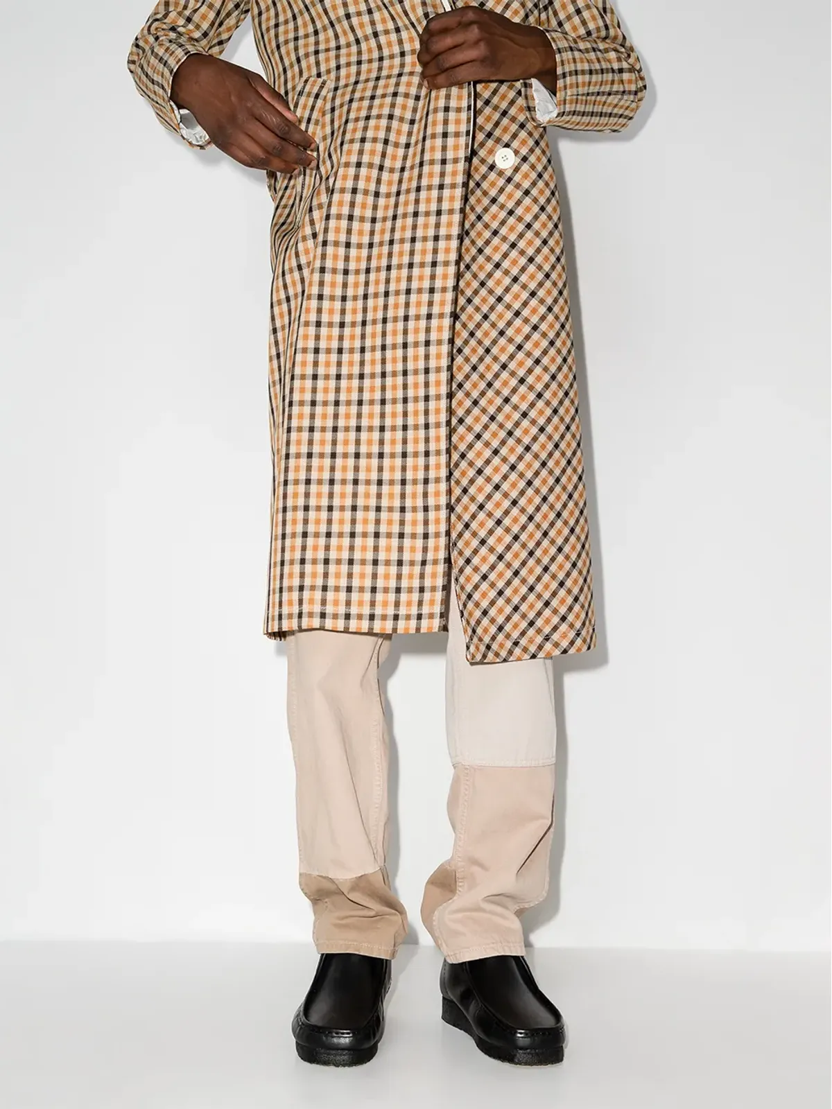 Clarks Originals ウォラビー レザー デザートブーツ - 画像3