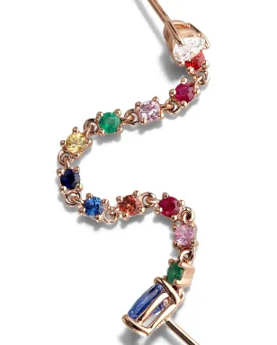 Anita Ko 18Kローズゴールド ダイヤモンド ピアス - サムネイル3