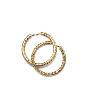 Anita Ko 18kt yellow gold Zoe hoop earrings - サムネイル2