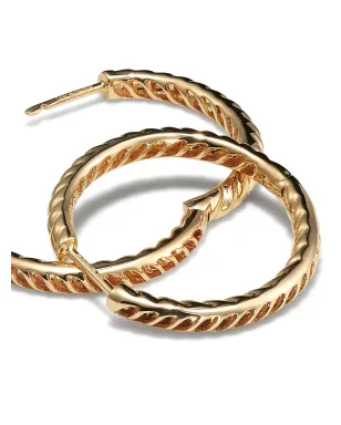 Anita Ko 18kt yellow gold Zoe hoop earrings - サムネイル3