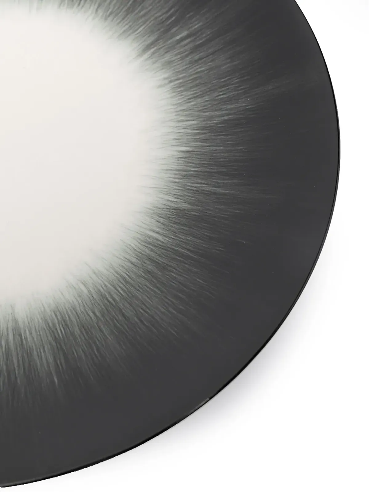 Ann Demeulemeester X Serax ツートーン磁器プレート - ブラック - 画像4