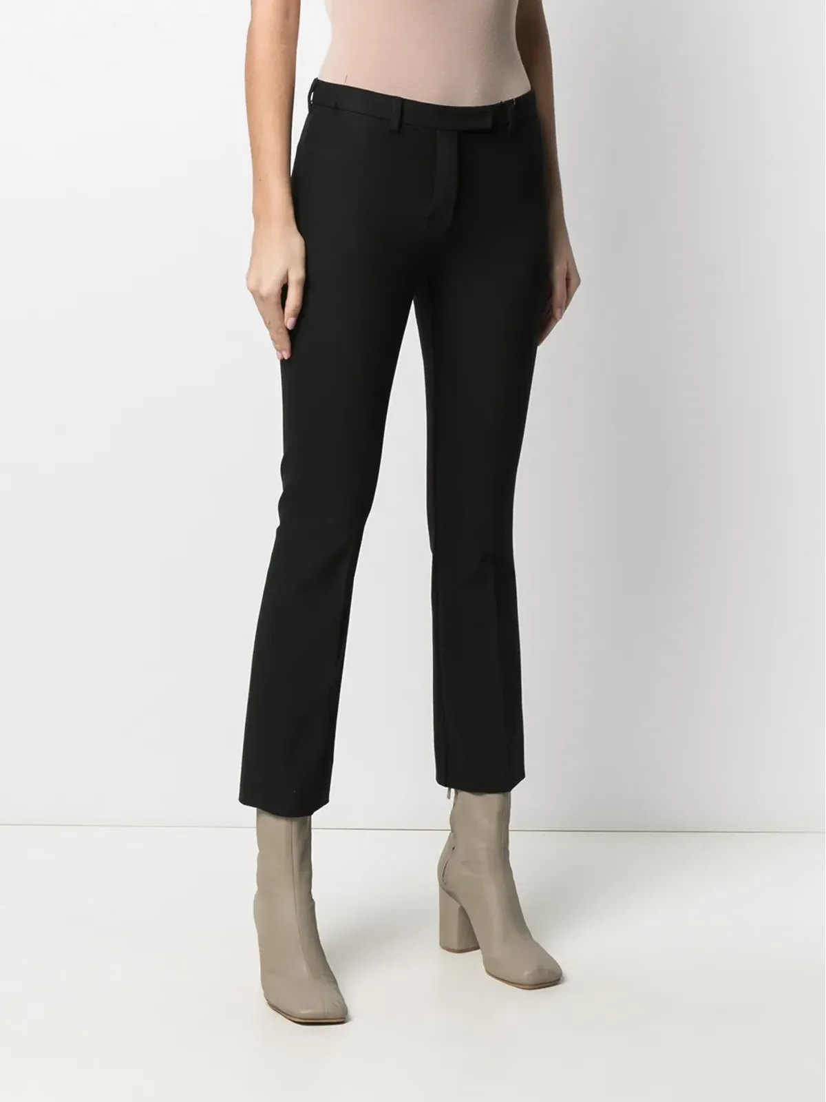 S Max Mara クロップドストレートパンツ - 画像3