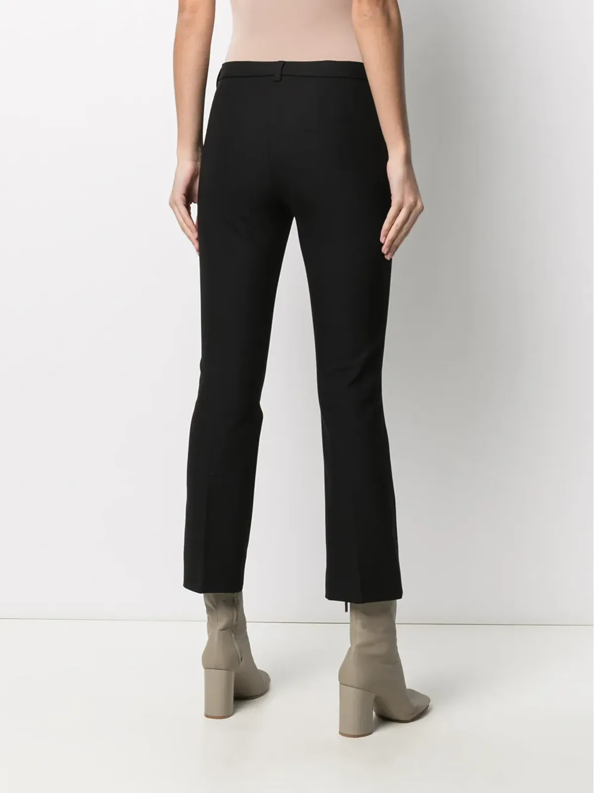 S Max Mara クロップドストレートパンツ - 画像4