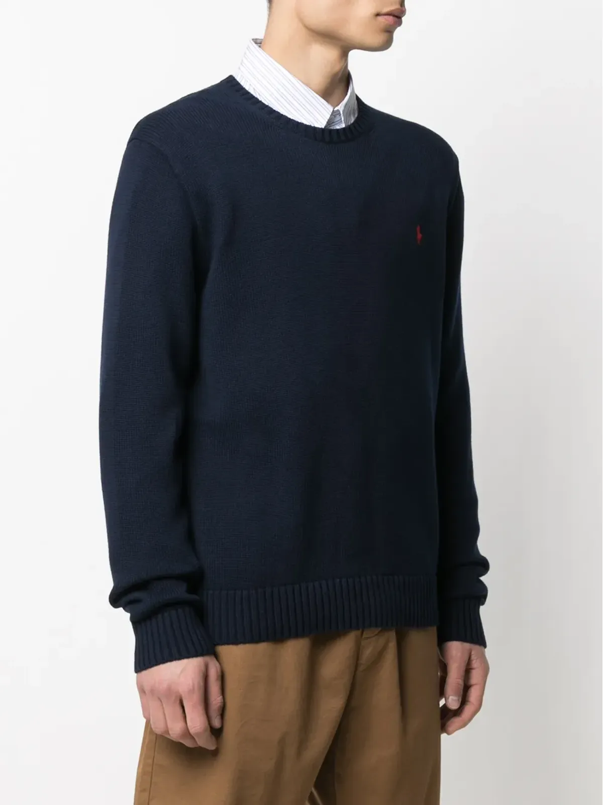 Polo Ralph Lauren 刺繍ロゴ入りニットセーター - 画像3