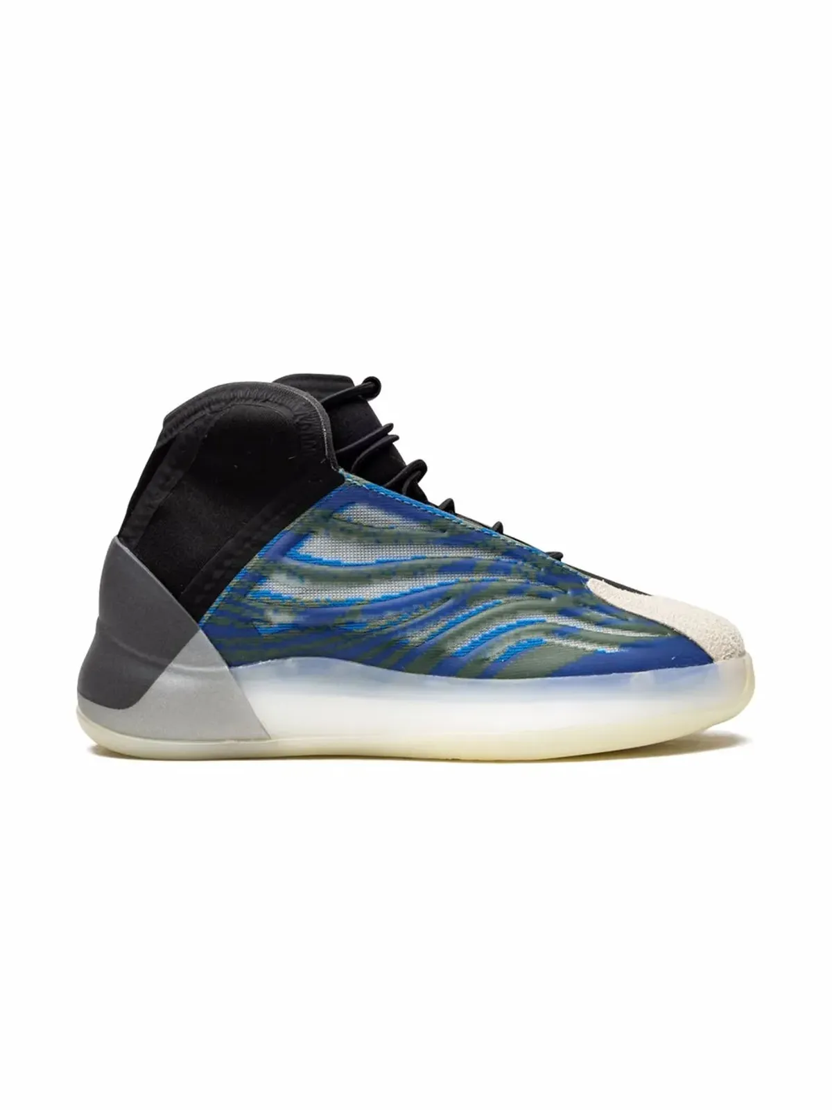 Adidas Yeezy Kids YEEZY QNTM フローズンブルー スニーカー - 画像2