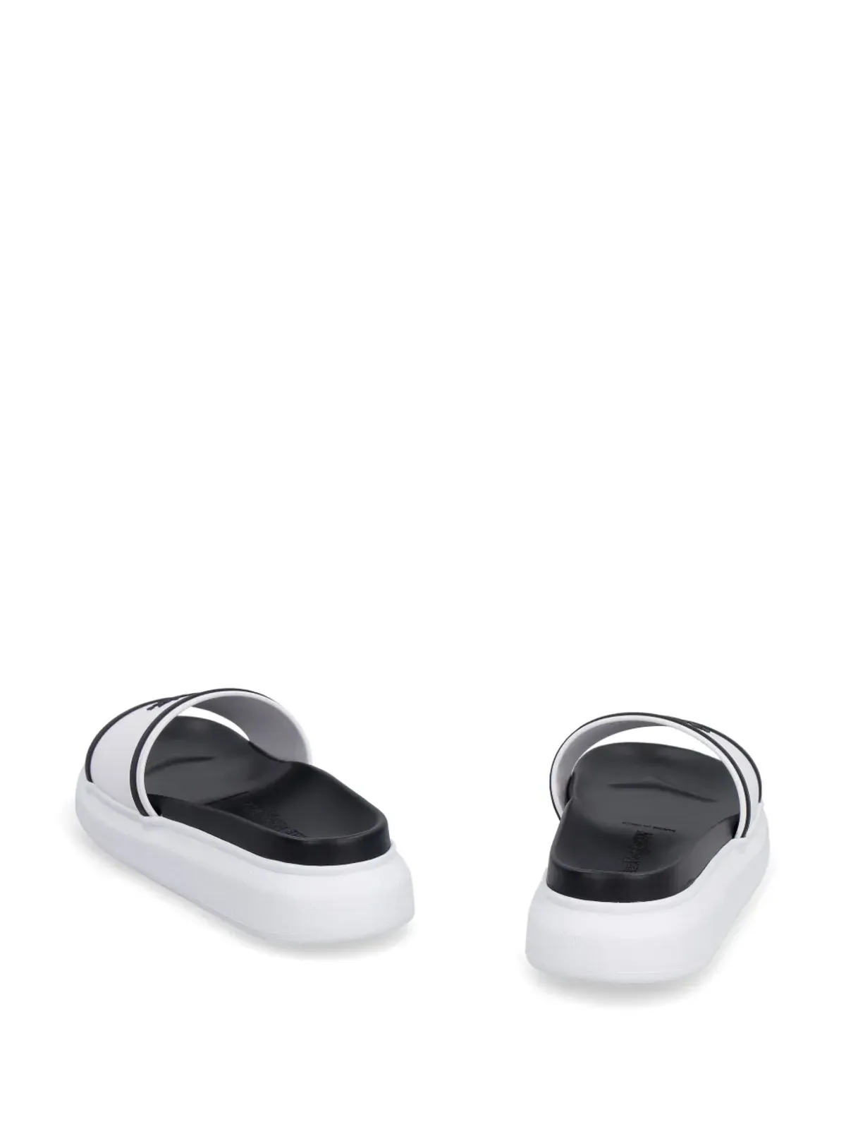 Alexander McQueen ロゴデボスド・スライド - 画像3