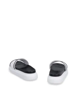Alexander McQueen ロゴデボスド・スライド - サムネイル3