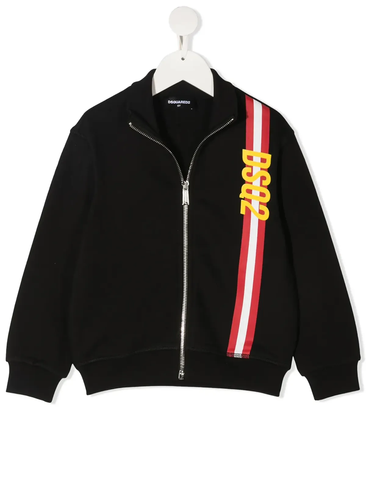 DSQUARED2 KIDS ロゴストライプスウェットシャツ - 画像1