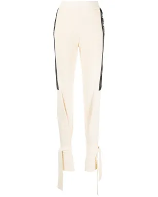 Off-White リブニットパンツ（ハイウエスト） - サムネイル1