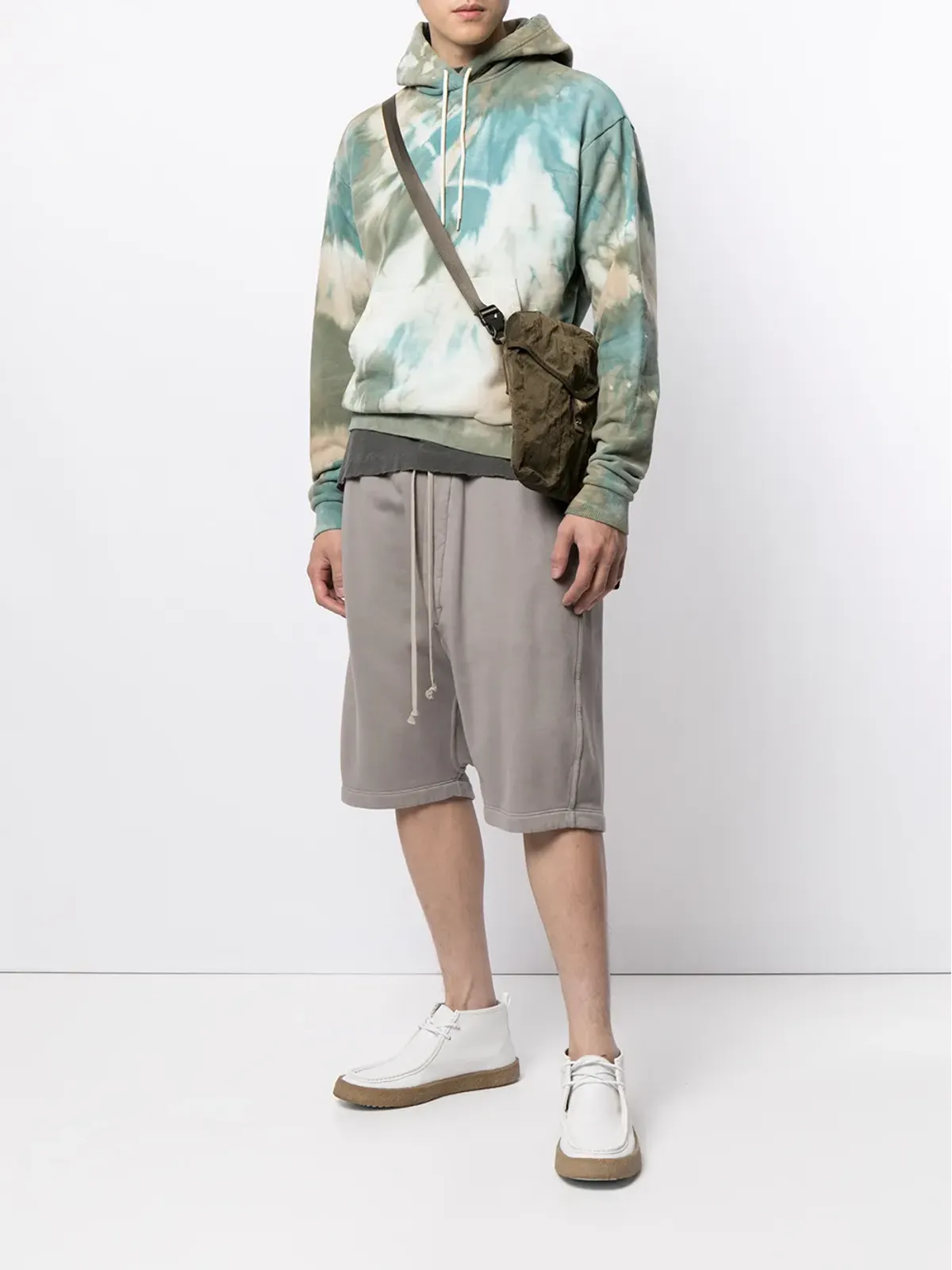 John Elliott タイダイ柄ドローストリングフード付きパーカー - マルチカラー - 画像2