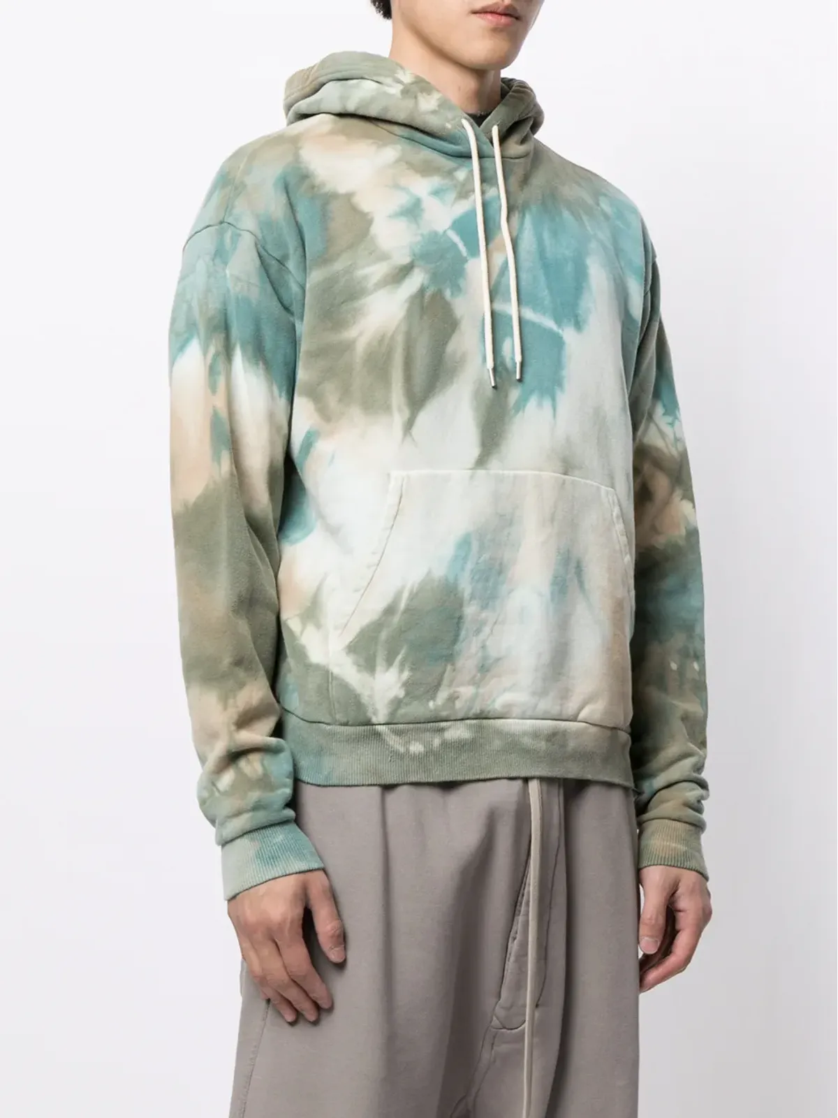 John Elliott タイダイ柄ドローストリングフード付きパーカー - マルチカラー - 画像3