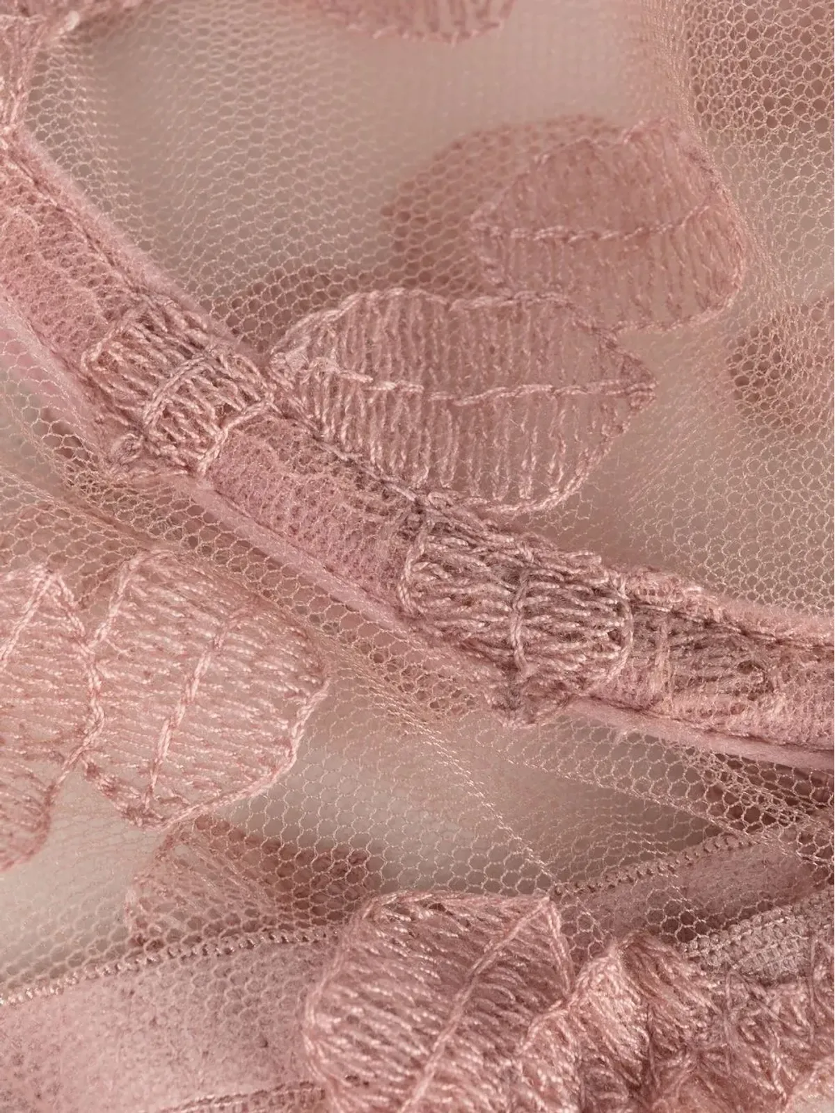 Fleur Of England Valentinaストラップバルコニーブラ ピンク - 画像3
