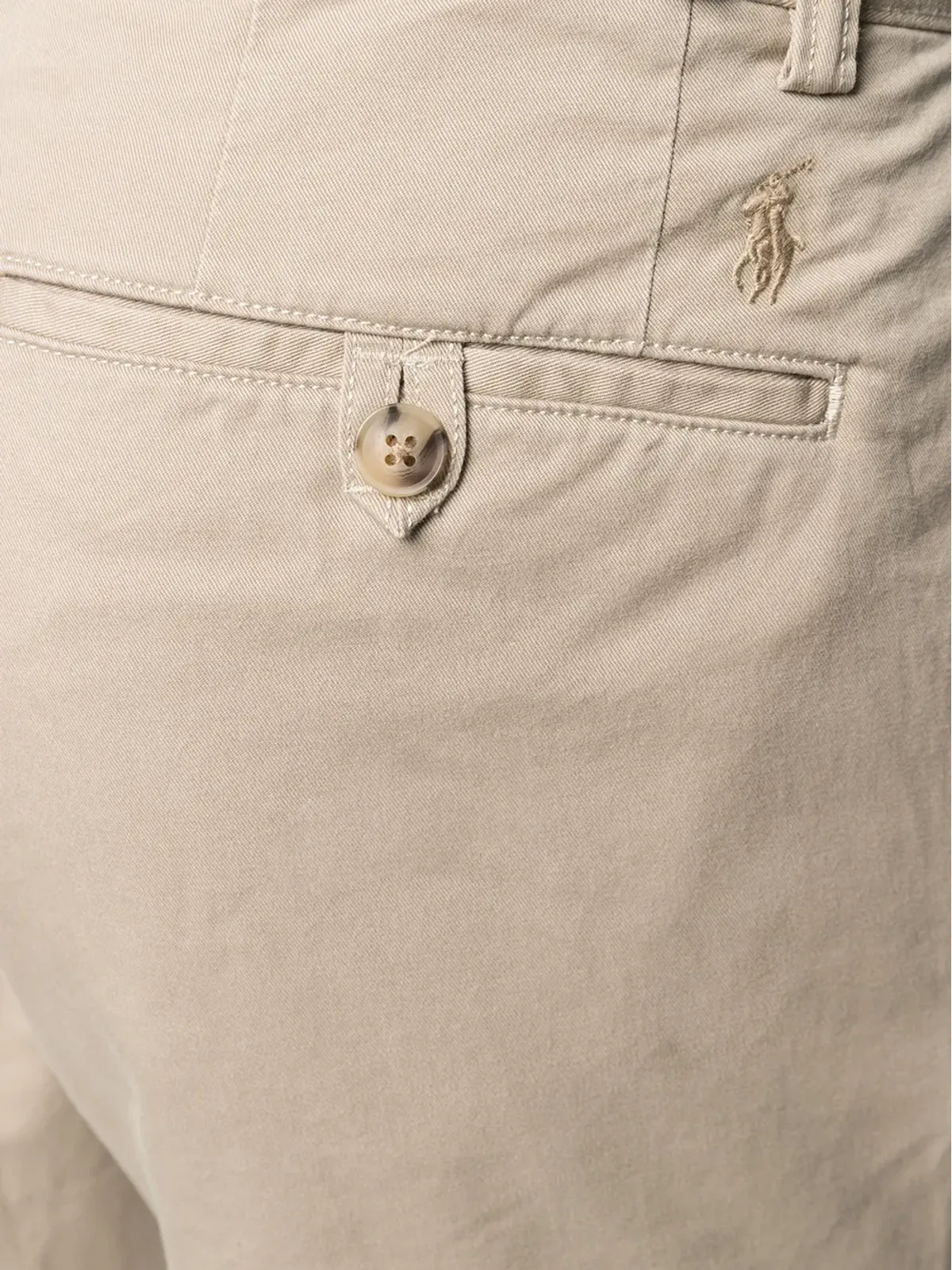 Polo Ralph Lauren ロゴパッチストレートレッグパンツ - 画像5