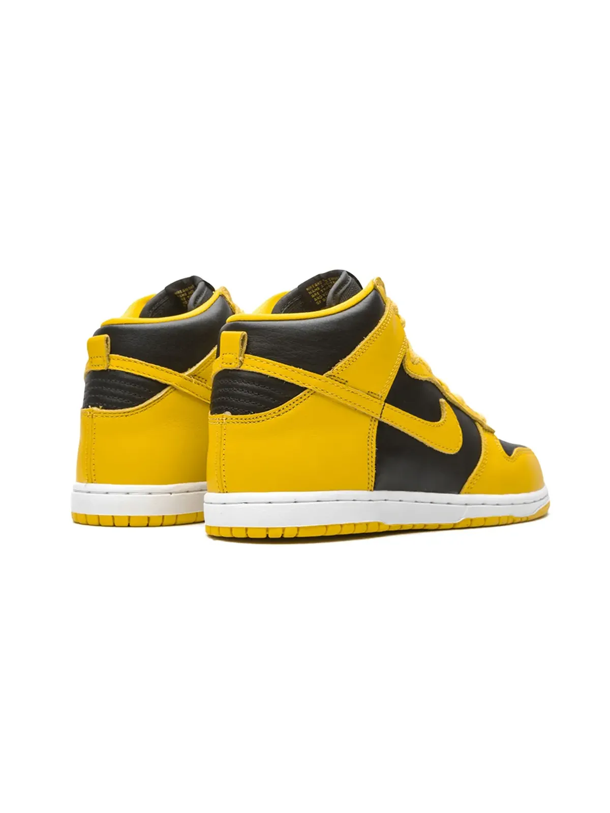 Nike Kids ダンクハイSP Varsity Maize スニーカー - 画像3