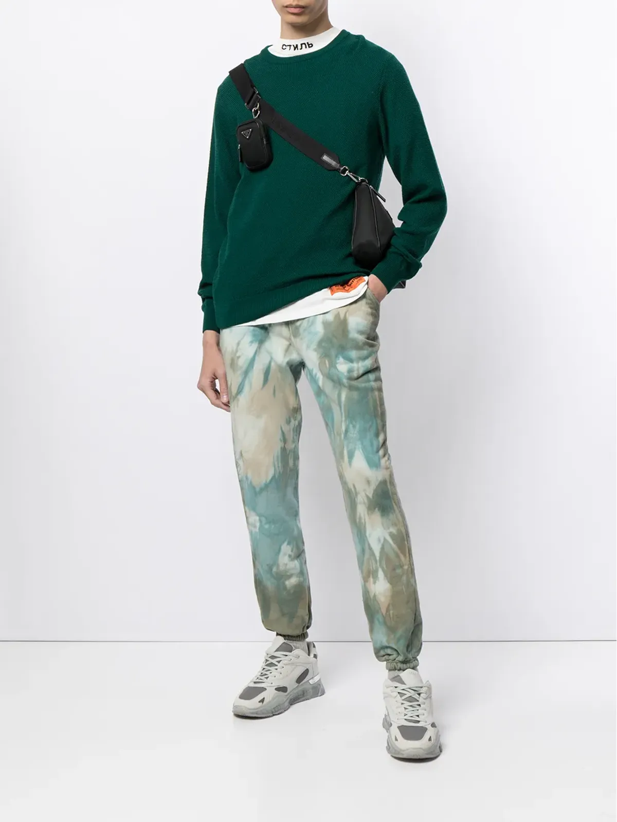 John Elliott タイダイプリント トラックパンツ - 画像2