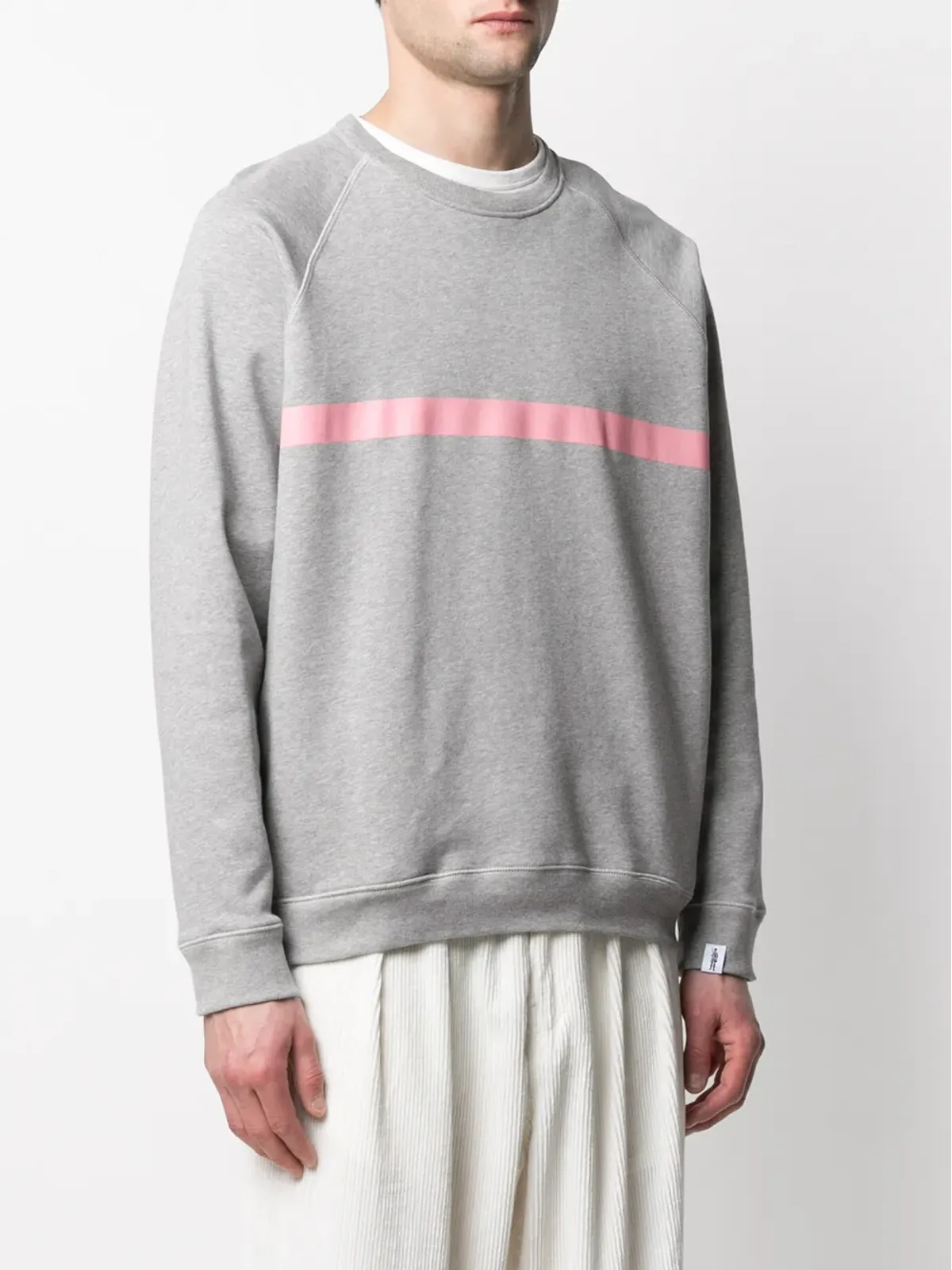 Mackintosh ストライプディテール スウェットシャツ - 画像3