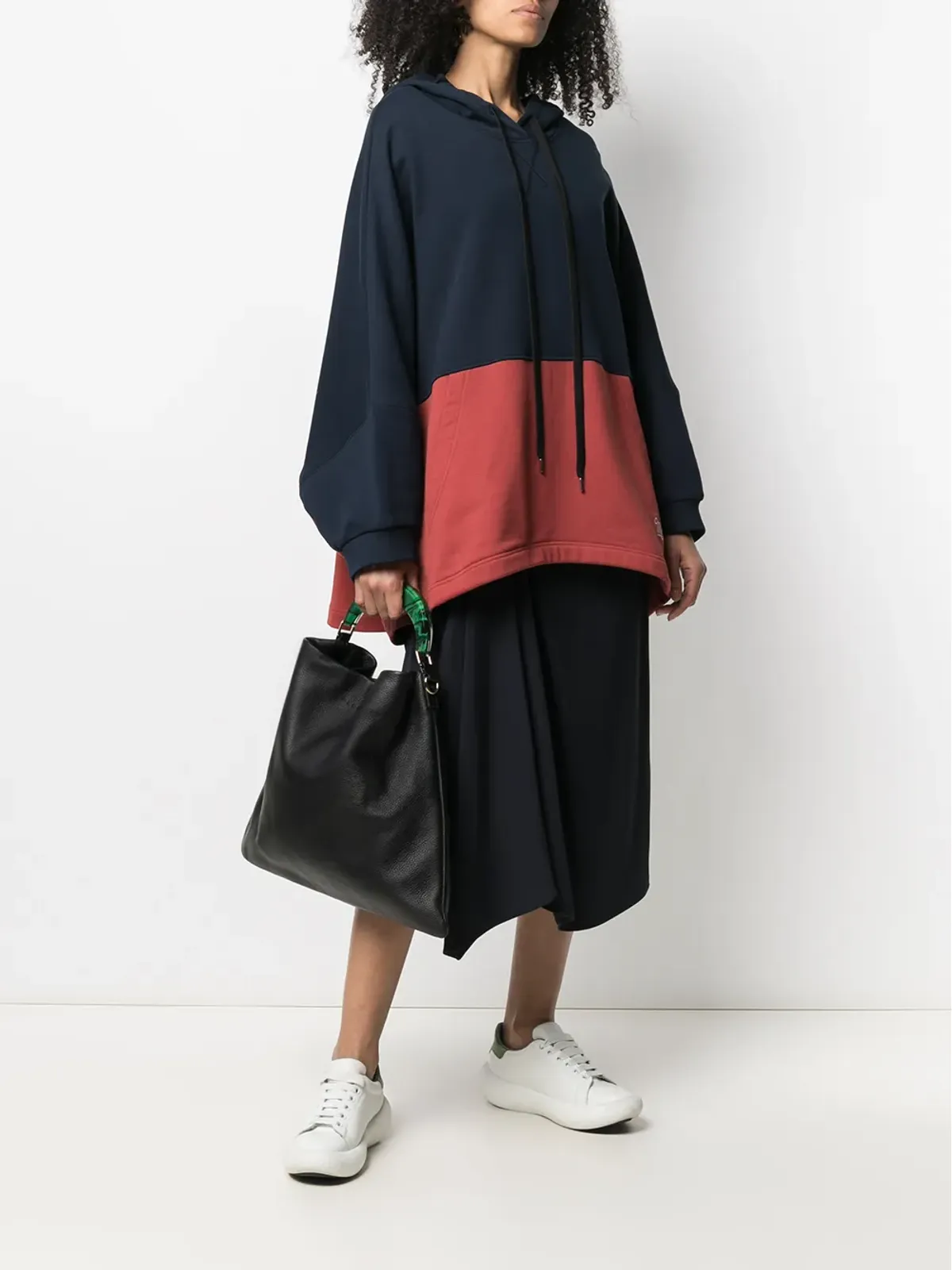 Marni ヴェニス レザー トートバッグ - 画像2