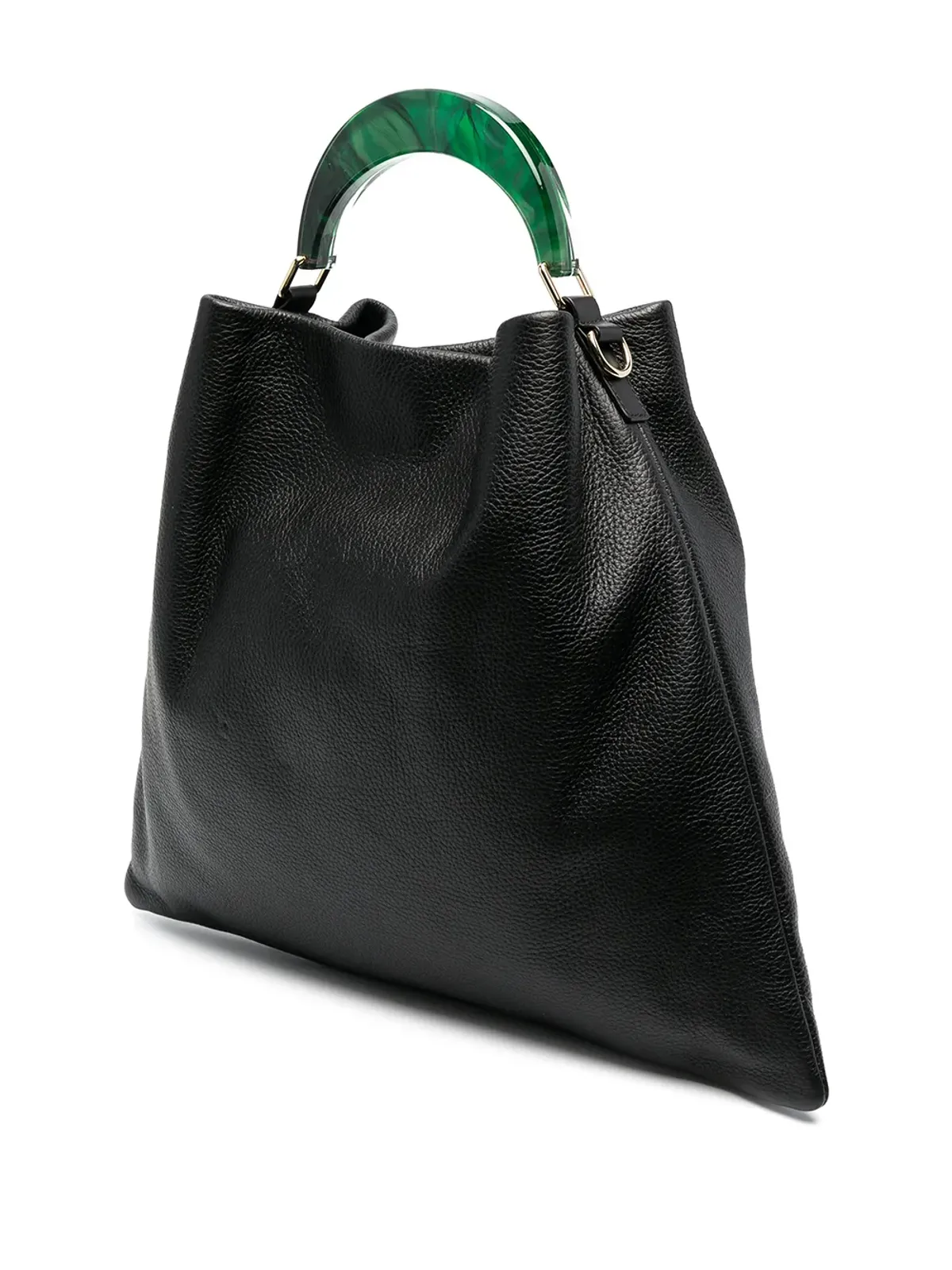 Marni ヴェニス レザー トートバッグ - 画像3