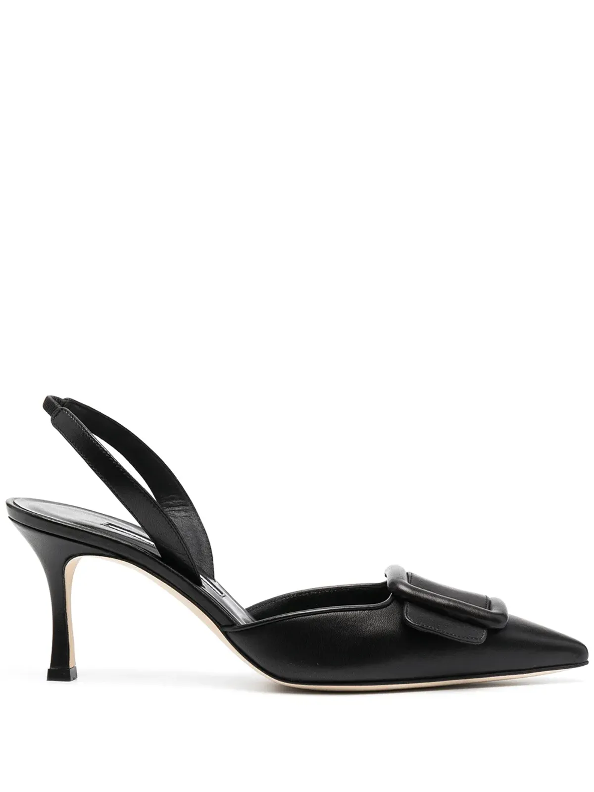 Manolo Blahnik バックルディテール スリングバックパンプス - 画像1