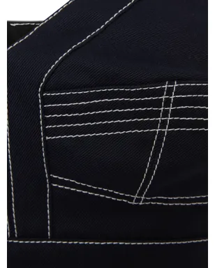 Alexander McQueen コントラストステッチ クロップトップ - サムネイル5