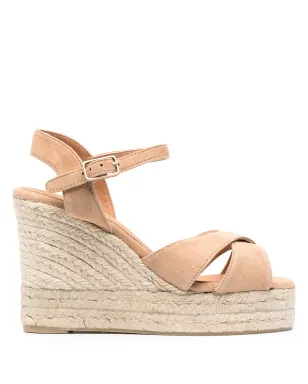 Castañer Blaudello ウェッジヒール・エスパドリーユ - Neutrals - サムネイル1