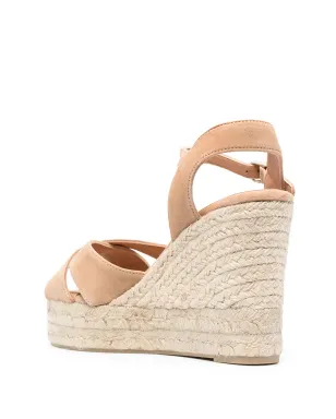 Castañer Blaudello ウェッジヒール・エスパドリーユ - Neutrals - サムネイル3