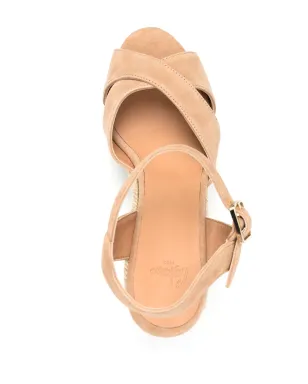Castañer Blaudello ウェッジヒール・エスパドリーユ - Neutrals - サムネイル4