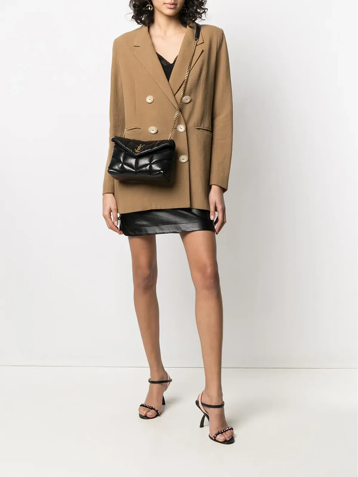 Saint Laurent Lou Lou Puffer クロスボディバッグ - 画像2