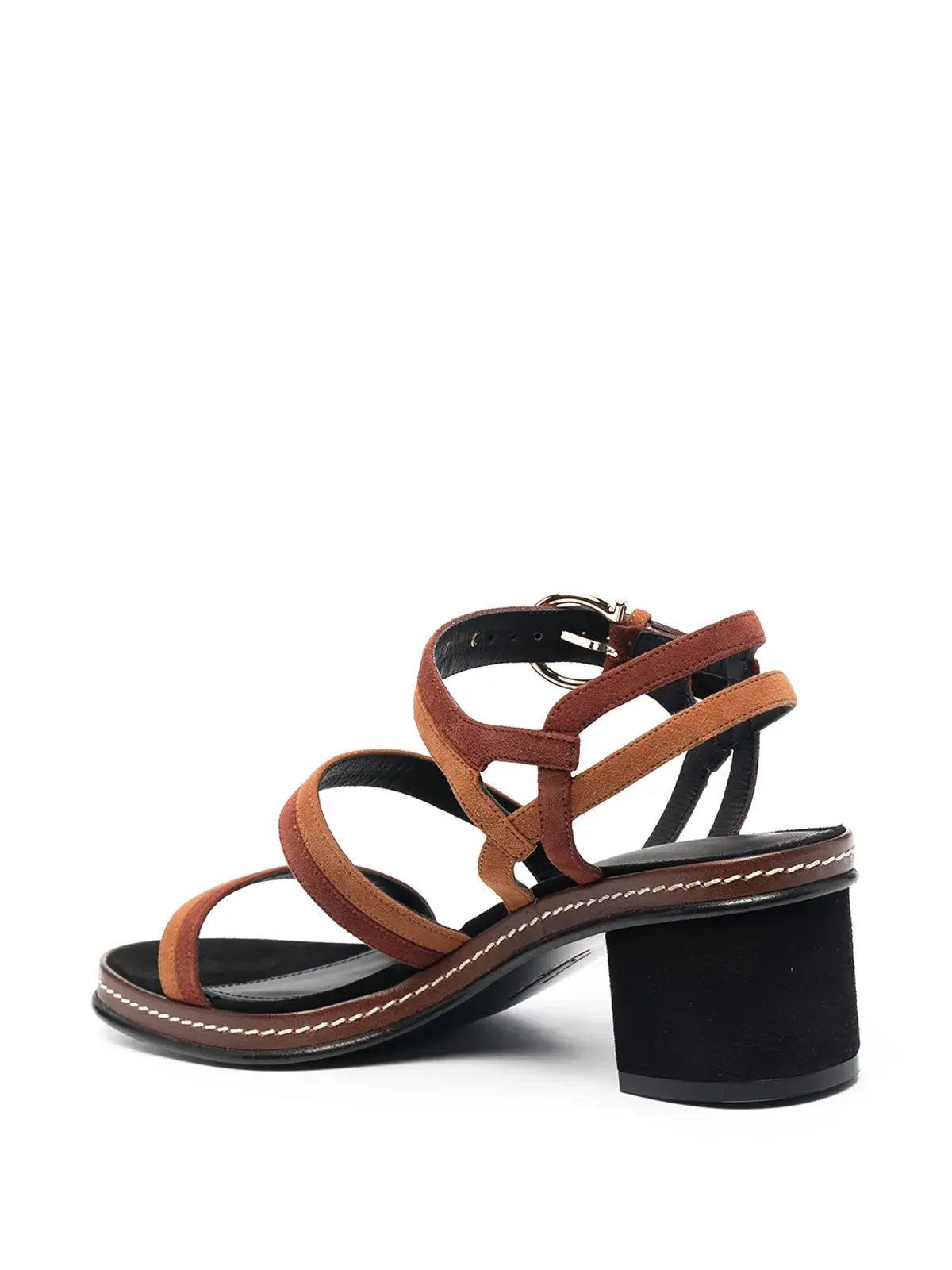 Ferragamo ツートーン レザー サンダル - 画像3