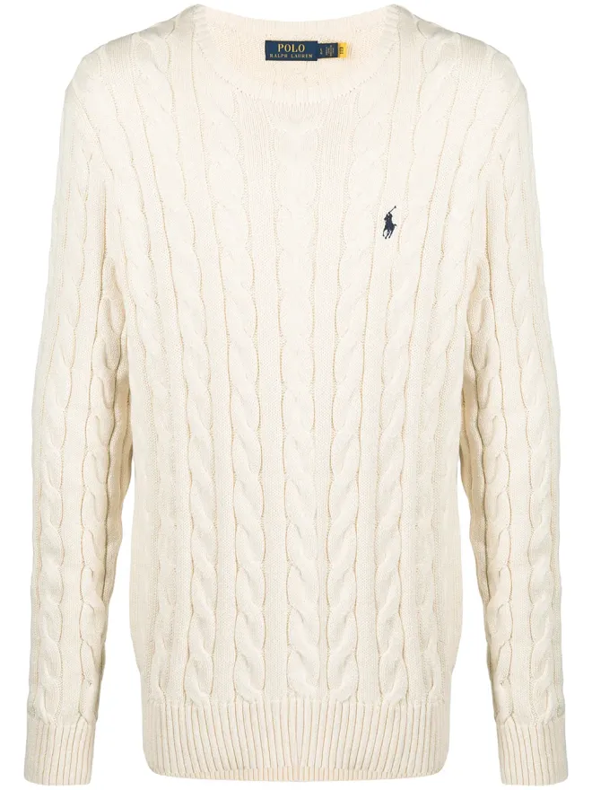 Polo Ralph Lauren Polo Ralph Lauren コットン ケーブル編み ジャンパーの商品画像