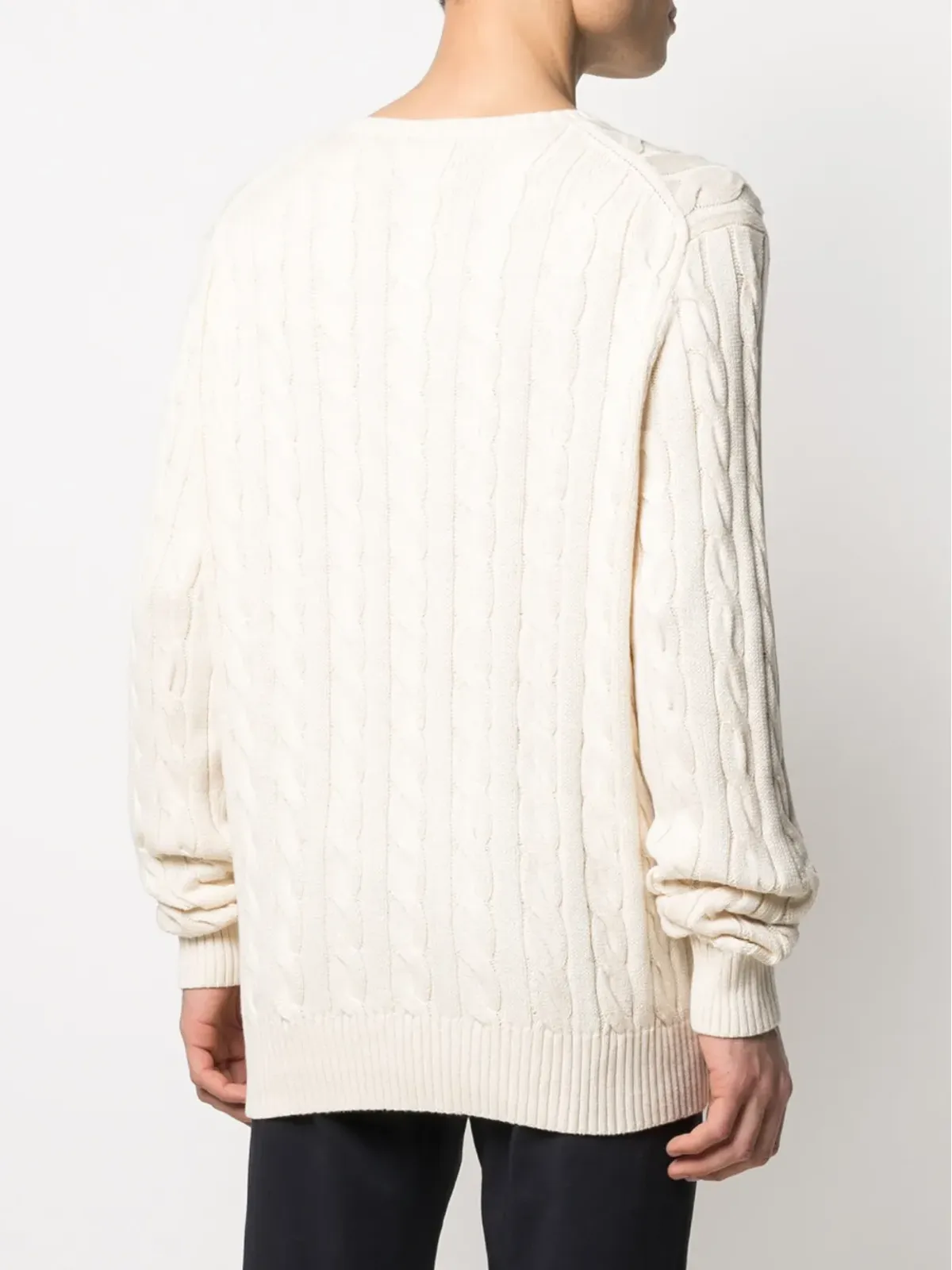 Polo Ralph Lauren コットン ケーブル編み ジャンパー - 画像4