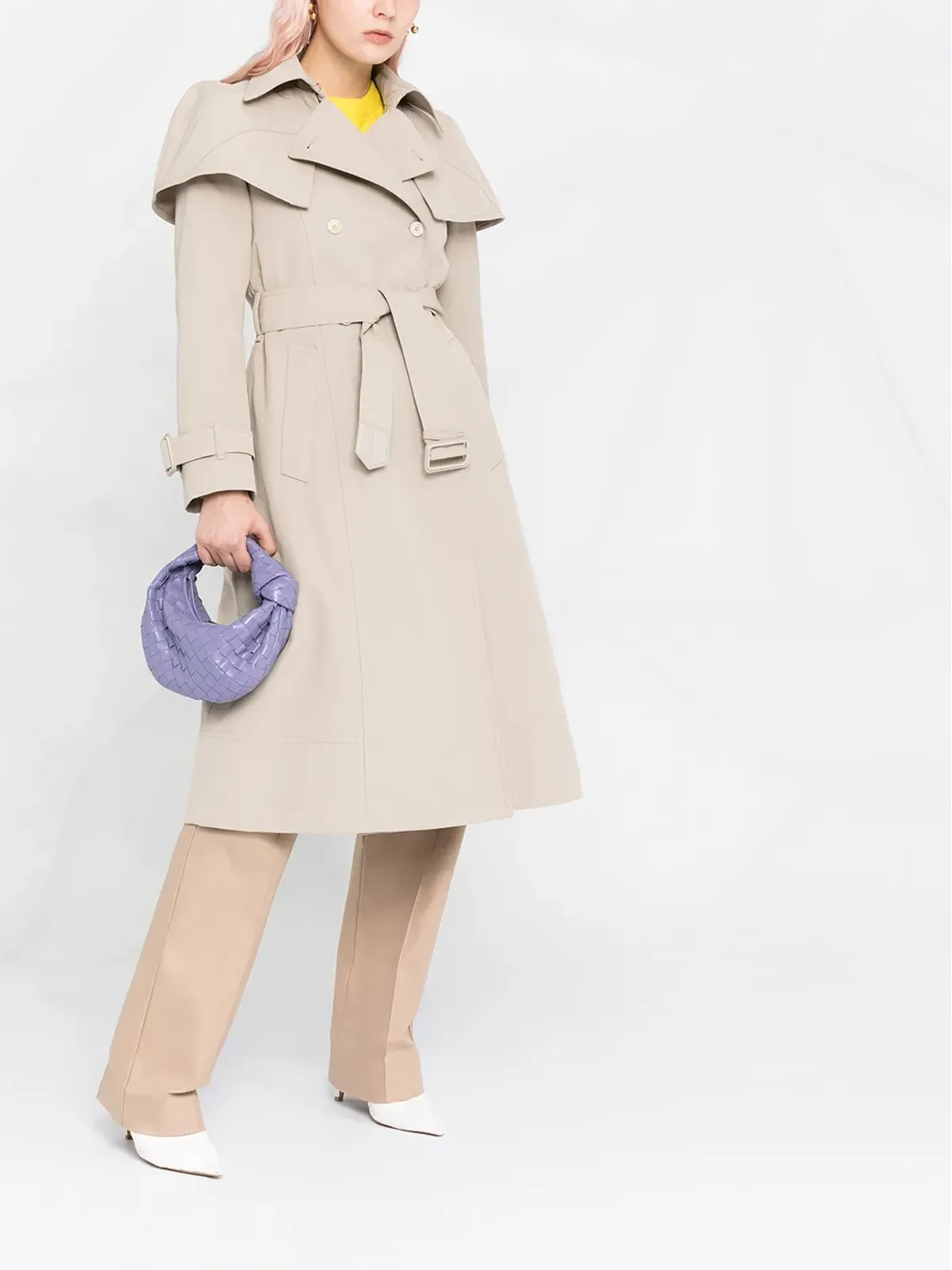 Ferragamo ベルト付きトレンチコート - 画像2