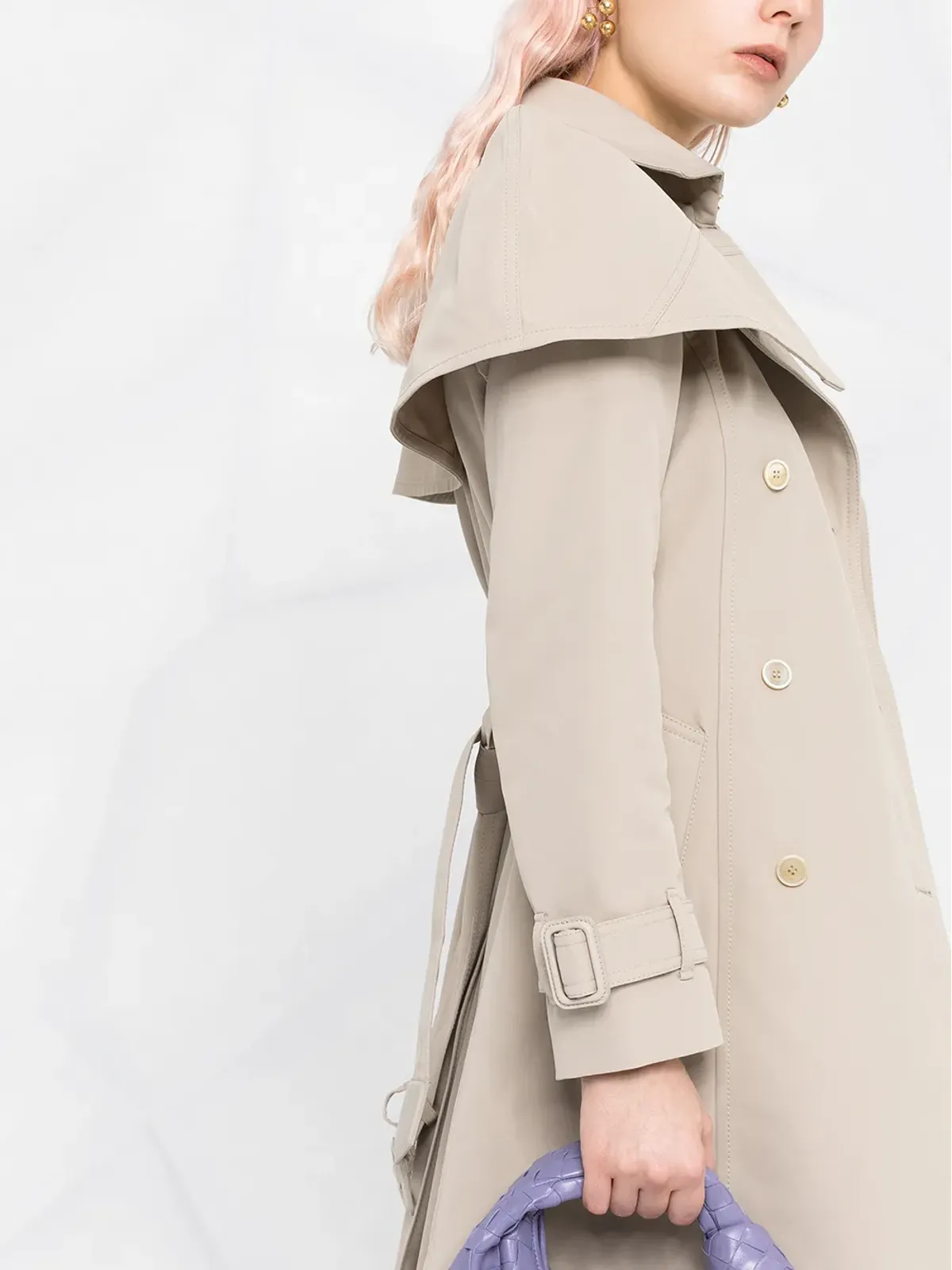 Ferragamo ベルト付きトレンチコート - 画像3
