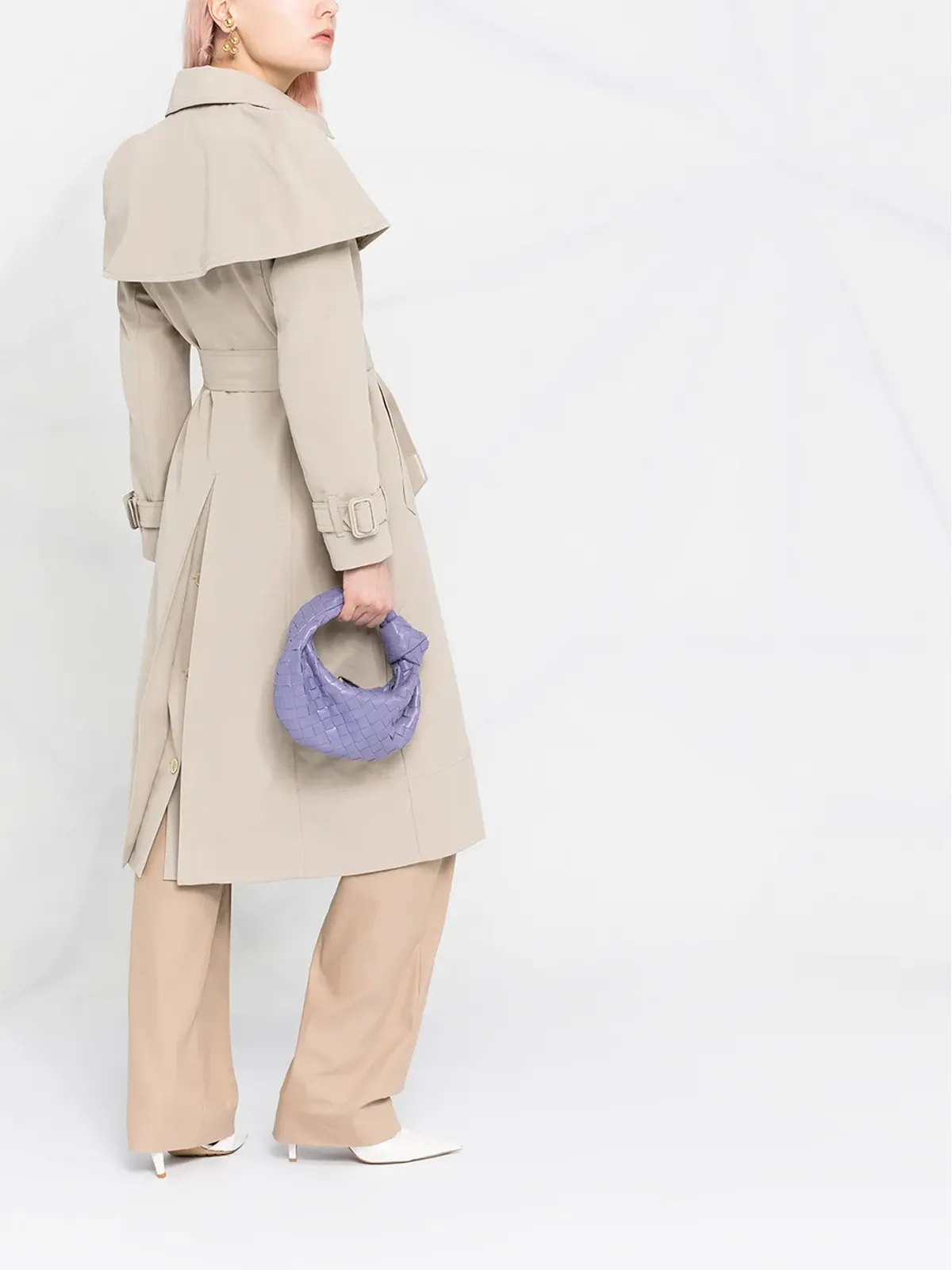 Ferragamo ベルト付きトレンチコート - 画像4
