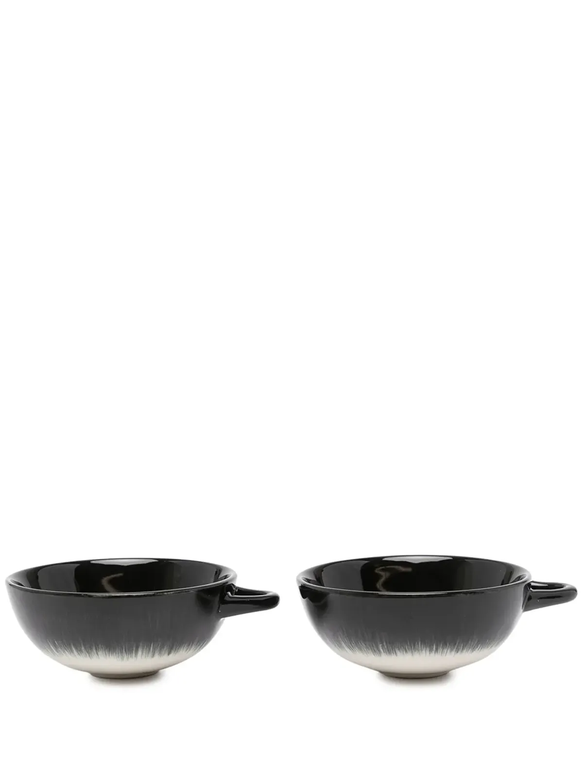 Ann Demeulemeester X Serax セットオブ2カップ（80ml）- ブラック - 画像1