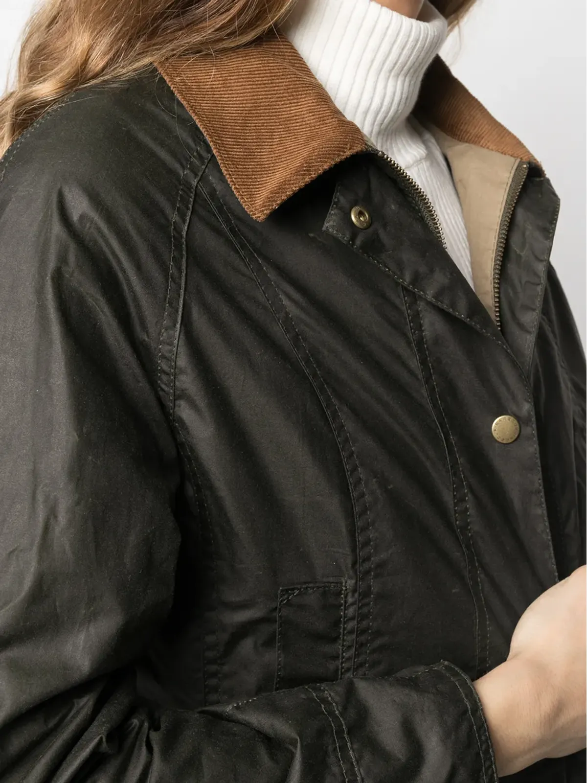 Barbour Beadnell ワックス加工防水ジャケット - 画像5