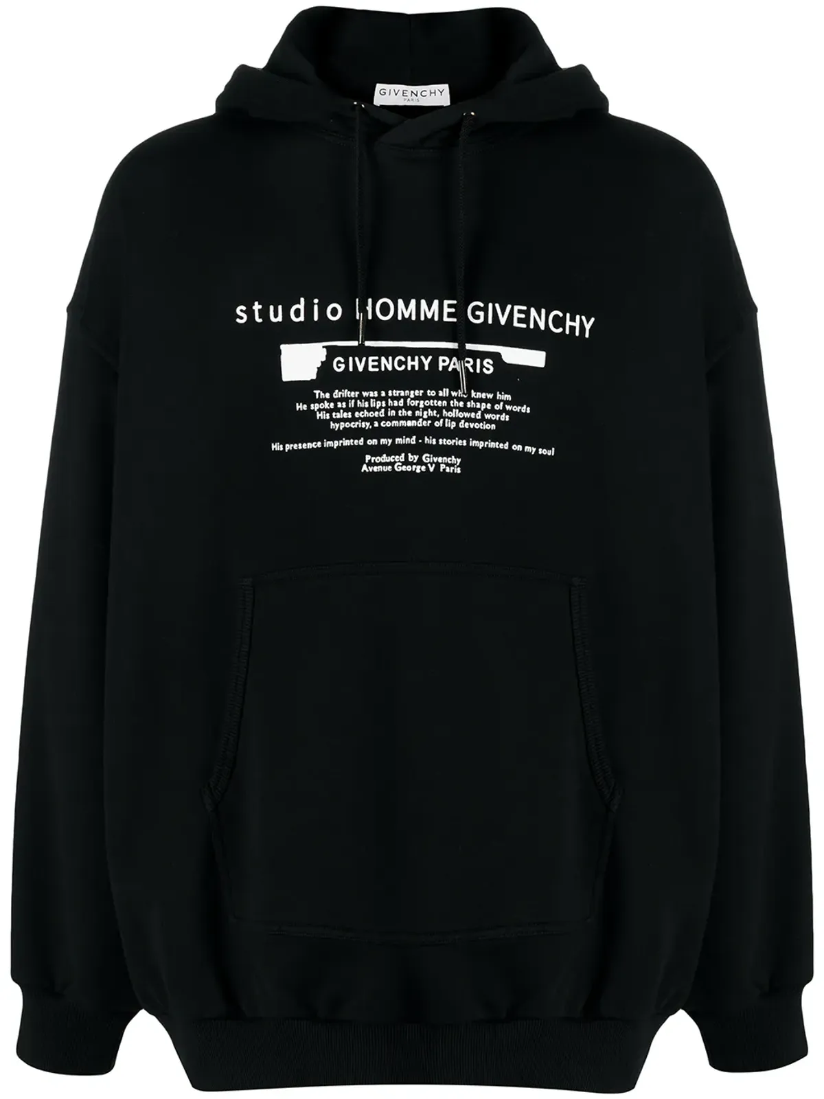 Givenchy Studio Homme オーバーサイズフーディ - 画像1