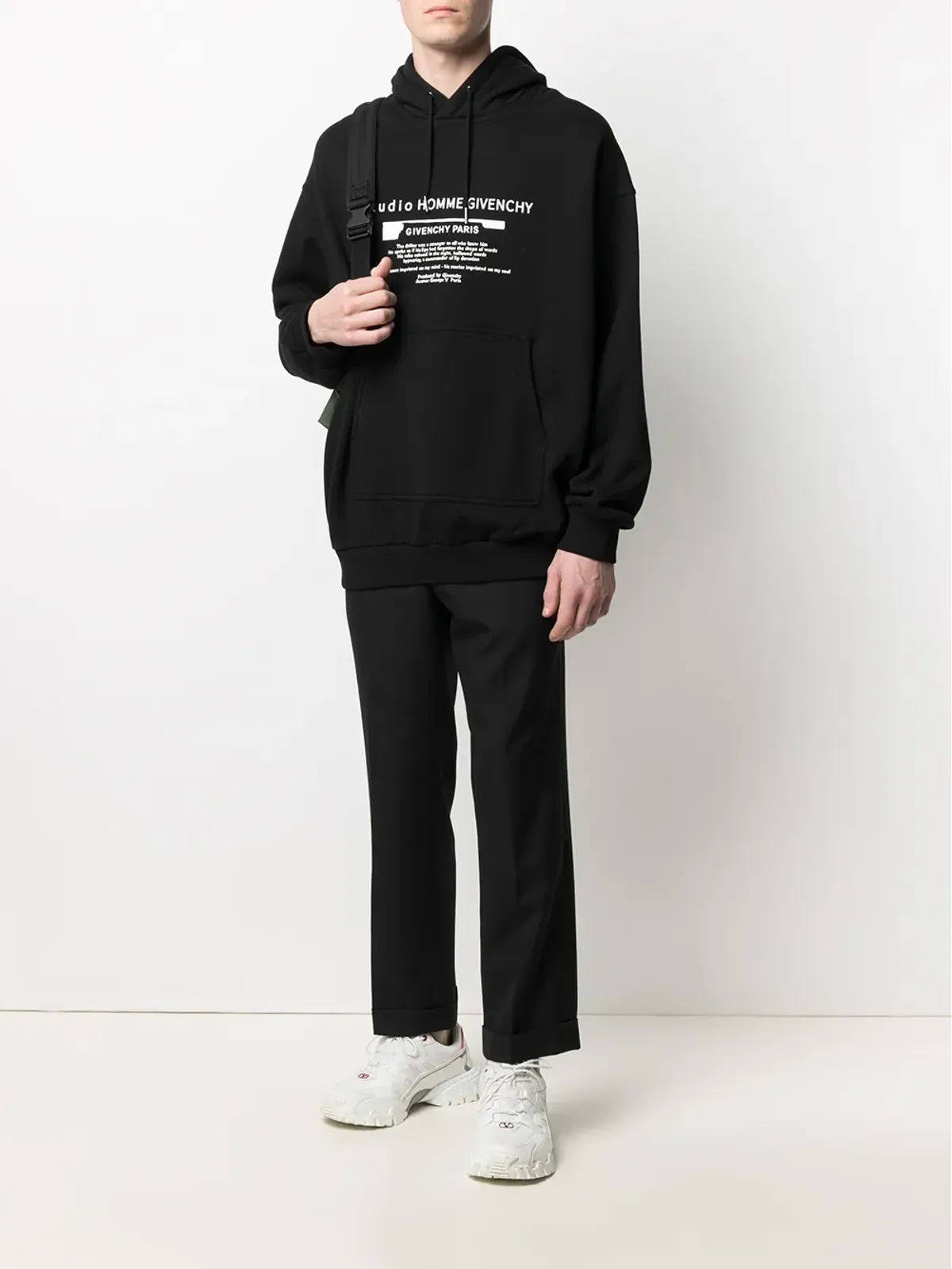 Givenchy Studio Homme オーバーサイズフーディ - 画像2