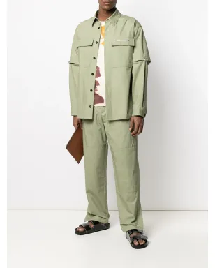 Jil Sander エラスティックコットンパンツ - サムネイル2