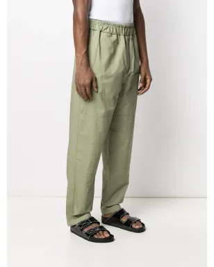Jil Sander エラスティックコットンパンツ - サムネイル3