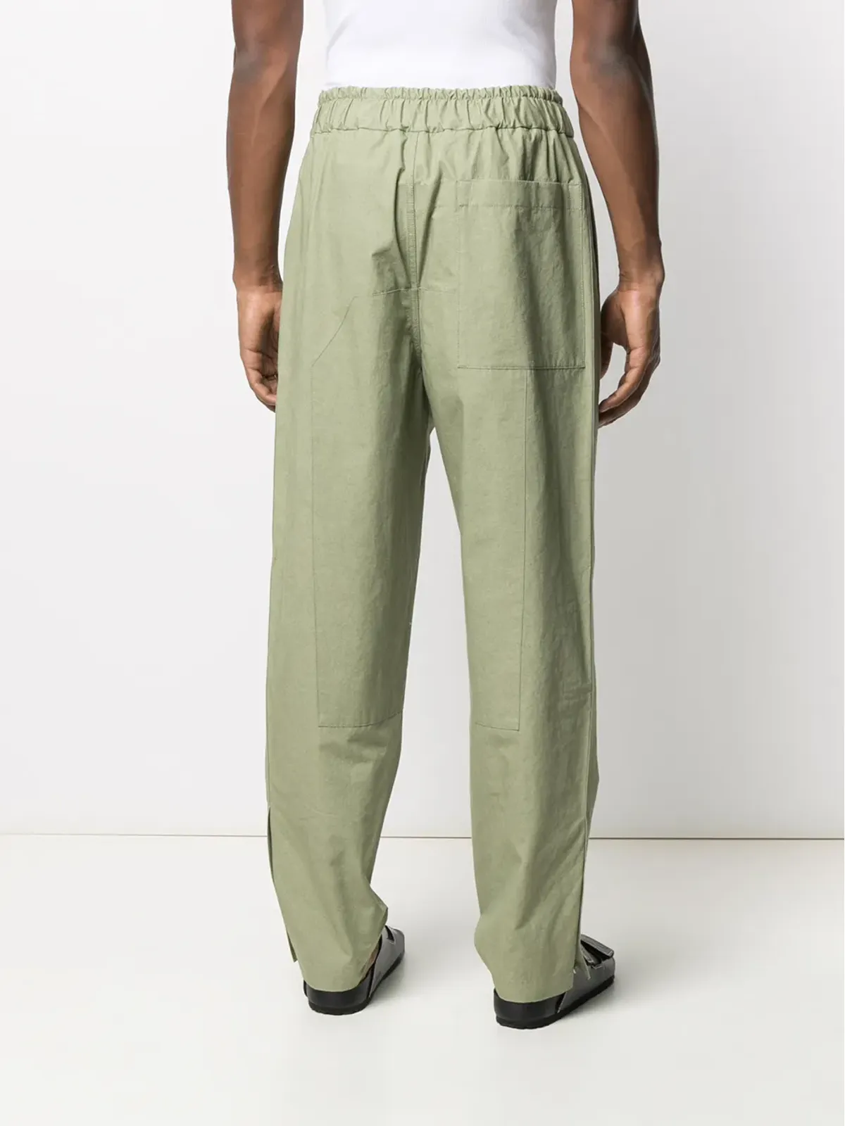 Jil Sander エラスティックコットンパンツ - 画像4